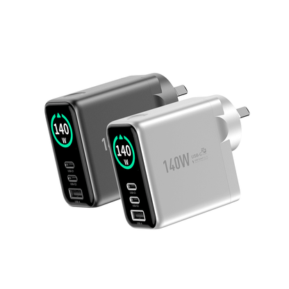 EnoVolt Pro™ 140W — Ultra GaN Fast Wall Charger  — Multi-Device Power