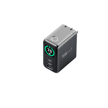 EnoVolt Pro™ 70W — Mini GaN Fast Charger — Multi-Device Power
