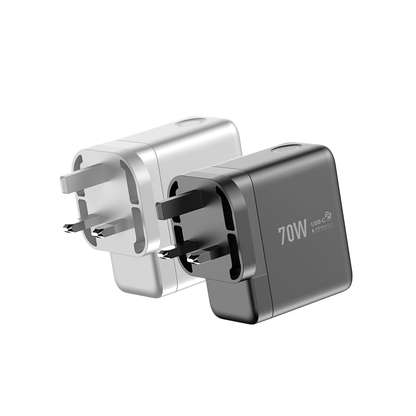 EnoVolt Pro™ 70W — Mini GaN Fast Charger — Multi-Device Power