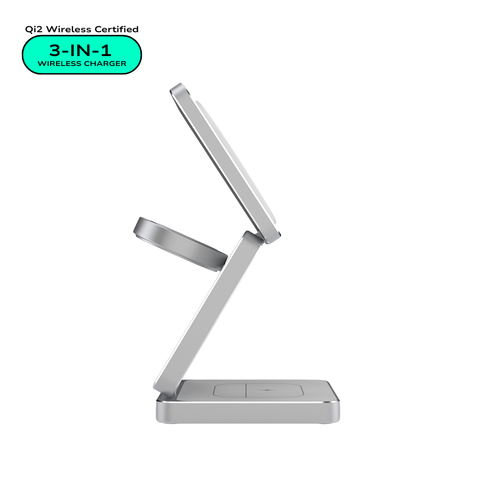 MagNova™ Foldable 3-in-1 Magnetic Wireless Charging Station