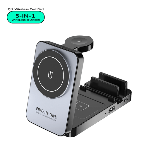 MagNova™ 5-in-1 Magnetic Fast Wireless Charging Hub