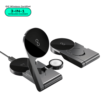 MagNova™ Foldable 3-in-1 Magnetic Fast Wireless Charger