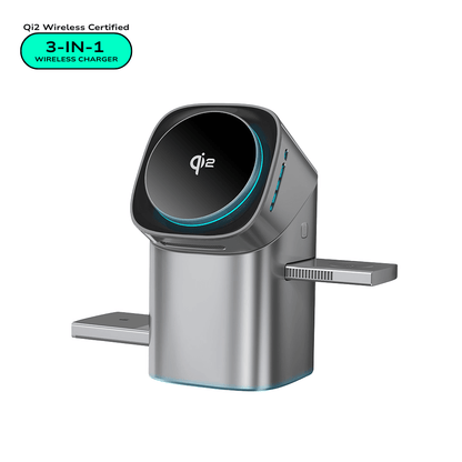 MagNova™ 3-in-1 Magnetic Fast Wireless Charging Station