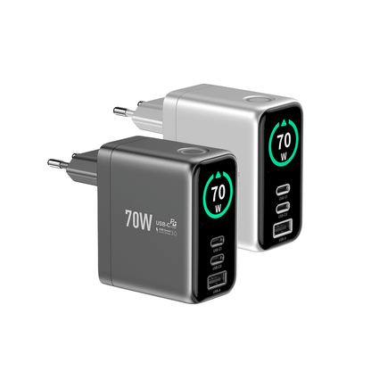 EnoVolt Pro™ 70W — Mini GaN Fast Charger — Multi-Device Power