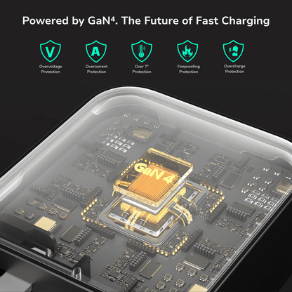 EnoVolt Pro™ 165W — Max GaN Fast Wall Charger — Multi-Device Power