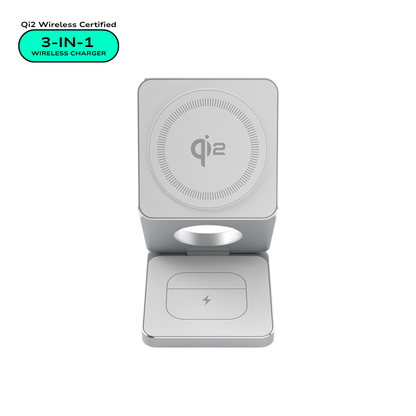 MagNova™ Foldable 3-in-1 Magnetic Wireless Charging Station