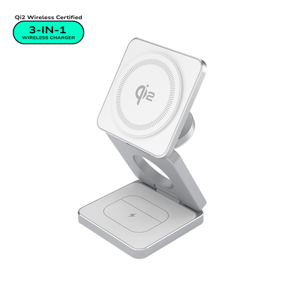 MagNova™ Foldable 3-in-1 Magnetic Wireless Charging Station