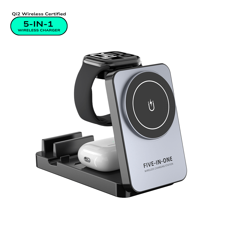 MagNova™ 5-in-1 Magnetic Fast Wireless Charging Hub